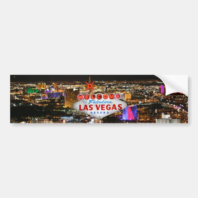 Stickers pare-chocs Las Vegas (Devant)