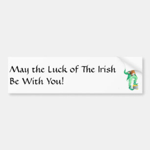 Stickers pare-chocs Leprechaun