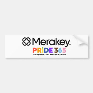Stickers pare-chocs Merakey PRIDE