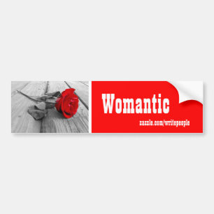 stickers pare-chocs romantique