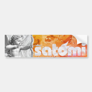 Stickers pare-chocs satomi moto "OG GOLD"