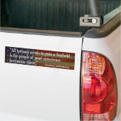 Stickers pare-chocs Thomas Jefferson (On Truck)