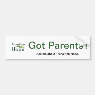 Stickers pare-chocs Transition Hope
