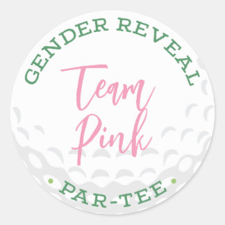 Stickers Pari-Tee Reveve Golf Genre - Team Pink