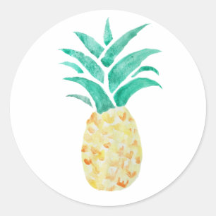Stickers Partie Tropicale à l'ananas