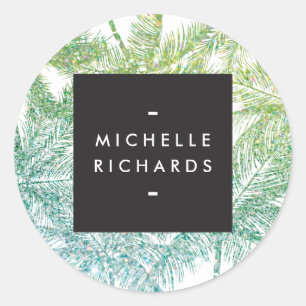 Stickers Parties scintillant Tropical Green/Aqua P