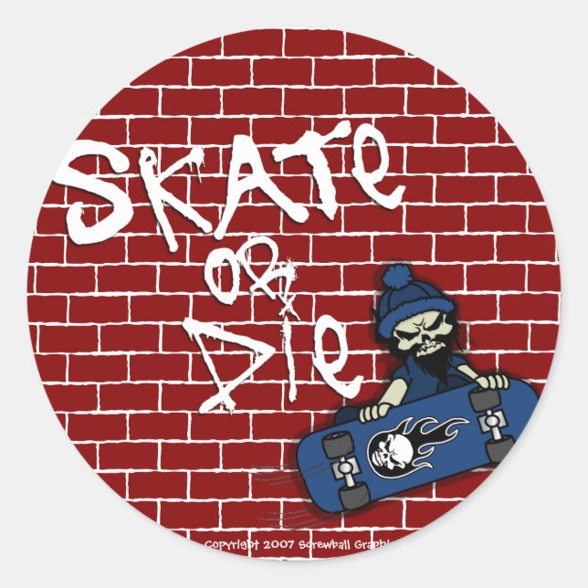 Stickers Patinage ou Mie (Devant)