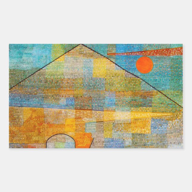 Stickers Paul Klee Ad Parnassum (Devant)