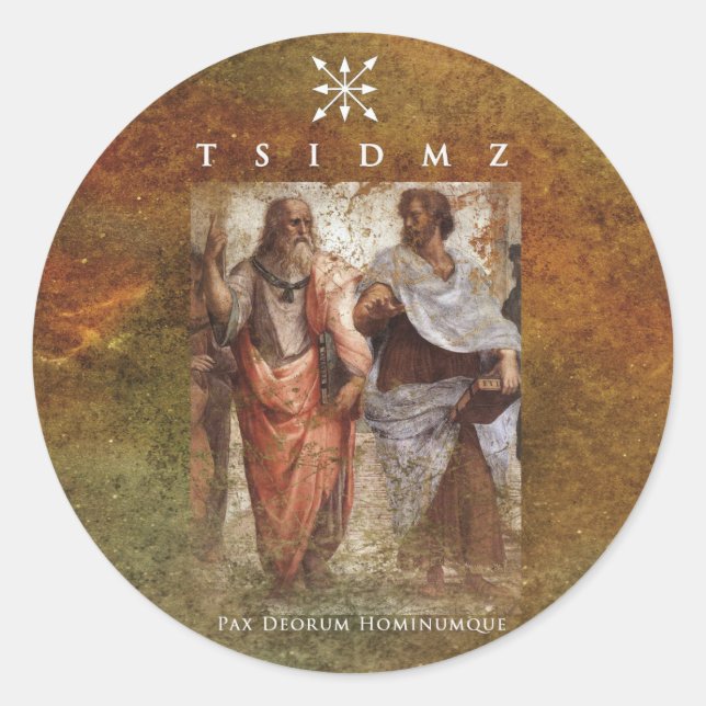 Stickers « Pax Deorum Hominumque " (Devant)