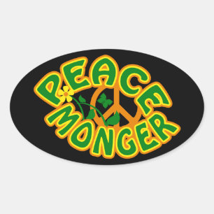 stickers Peace Monger