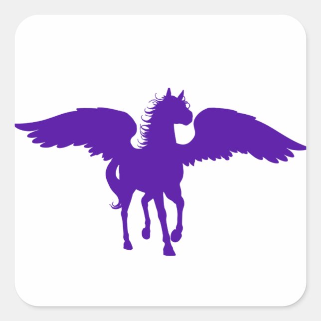 Stickers Pegasus Violet (Devant)