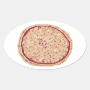 Stickers Peinture au fromage à l'oignon de champig