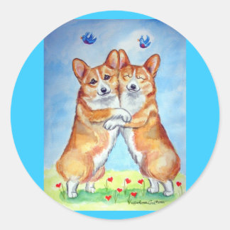 Stickers Pembroke Welsh Corgi