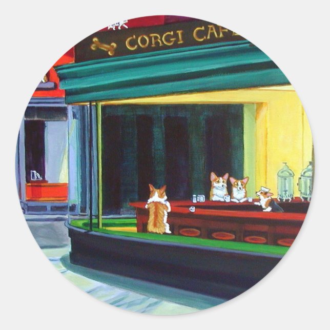 Stickers Pembroke Welsh Corgi (Devant)