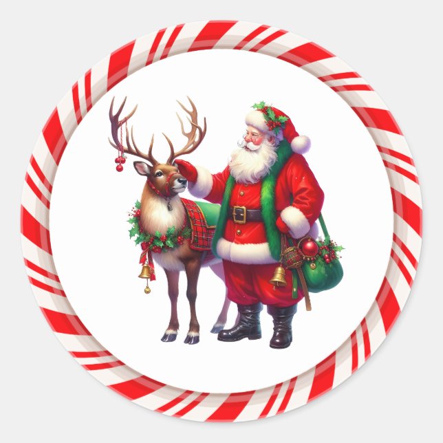 Stickers père Noël (Devant)