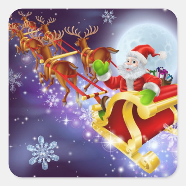 Stickers père Noël (Devant)