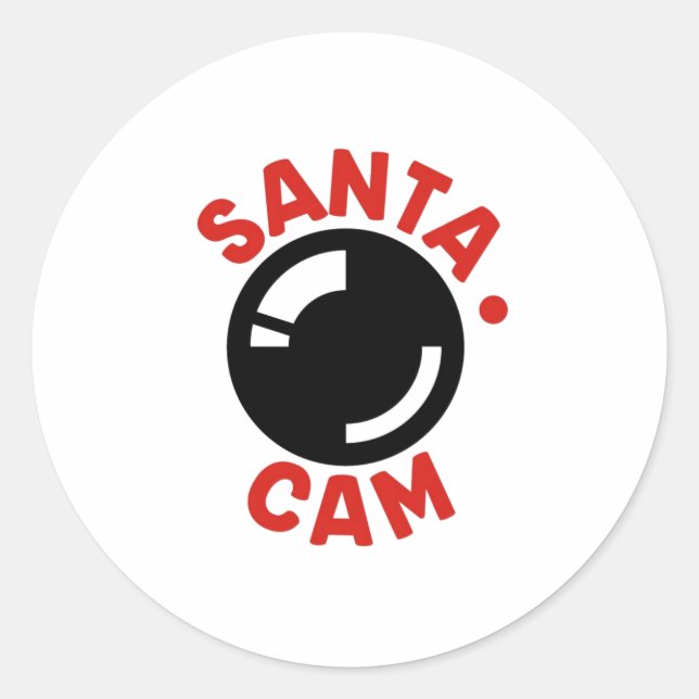 Stickers père Noël Cam (Devant)