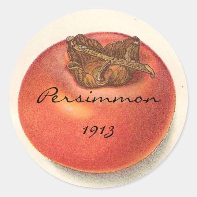 Stickers Persimmon vintages (Devant)
