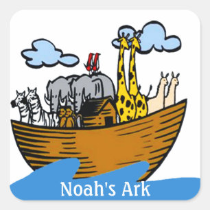 Stickers personnalisables Noah's Ark (en 5 formes)