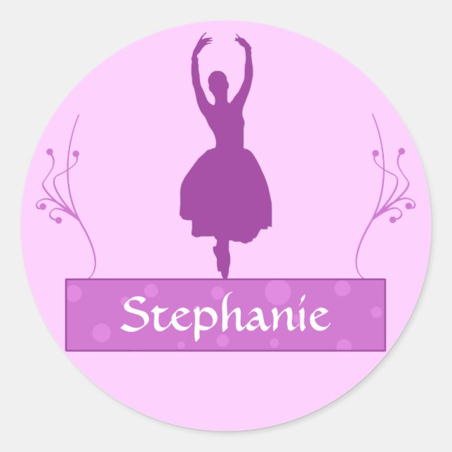 Stickers personnalisés Ballerina (Devant)
