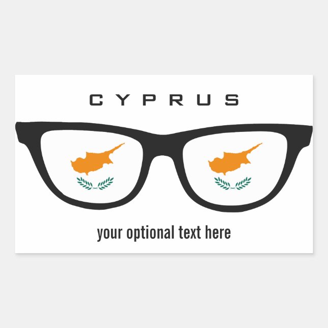 stickers personnalisés Cyprus Shades (Devant)