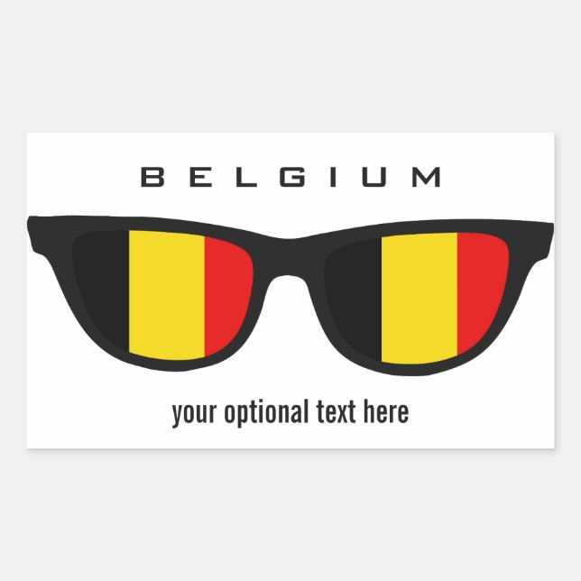 stickers personnalisés des marques belges (Devant)