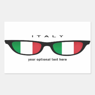 stickers personnalisés des nuances italiennes