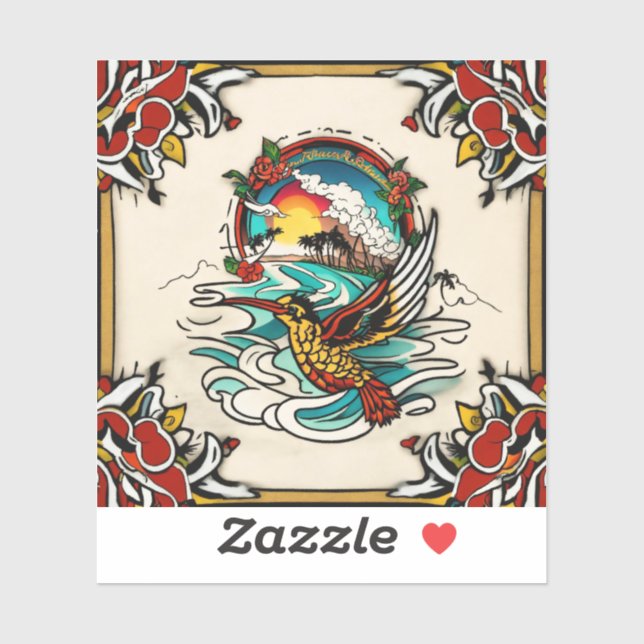 Stickers personnalisés en vinyle découpés sur mesu (Feuille)