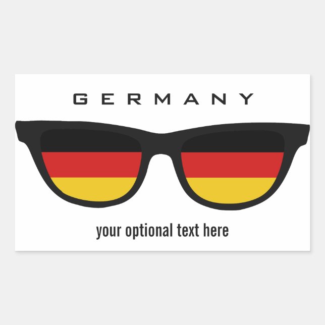 stickers personnalisés German Shades (Devant)