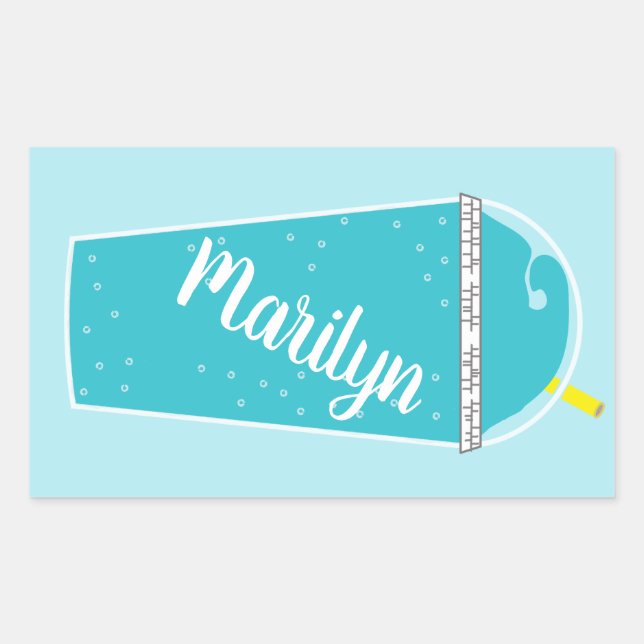 Stickers Personnalisés Icy Cold Drink (Devant)