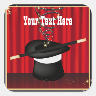 Stickers Personnalisés Magicien