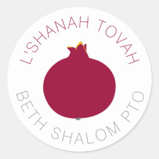 Stickers personnalisés rouge grenade