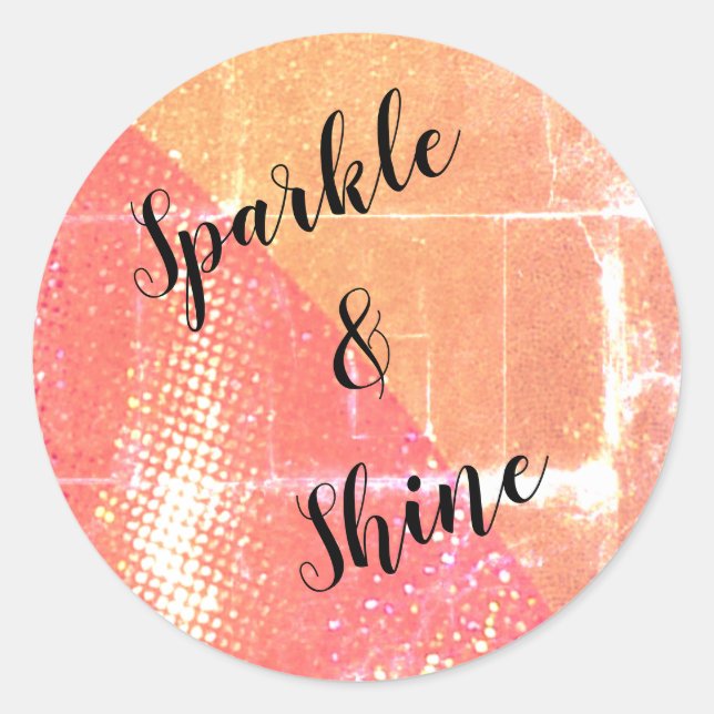 Stickers Personnalisés Sparkings & Shine (Devant)