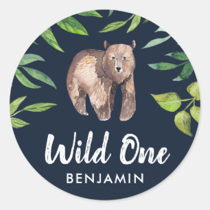 Stickers personnalisés Watercolor Wild One   Sombr