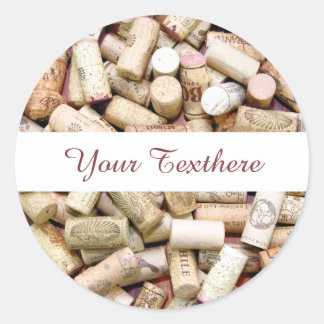 Stickers personnalisés Wine Corks