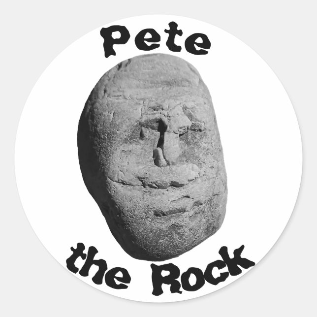 Stickers Pete the Rock (Devant)