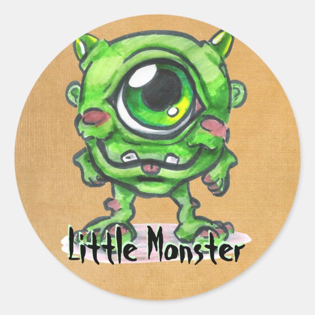 Stickers Petit Monstre (Devant)