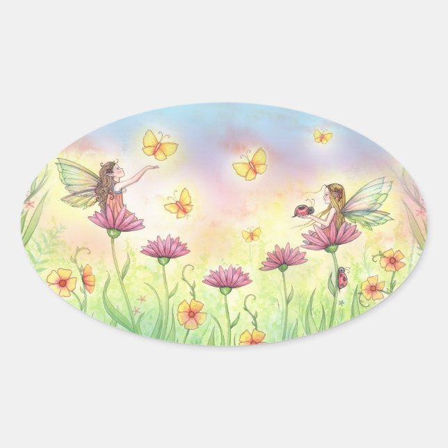 Stickers Petites Soeurs Fées Douces (Devant)