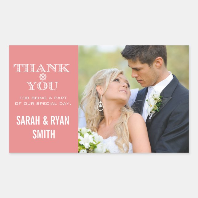 Stickers photo de Merci de pêche à neige mignonne (Devant)