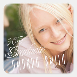 Stickers Photo Grad Girly 2015
