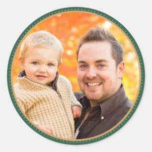 Stickers photo Green Holiday