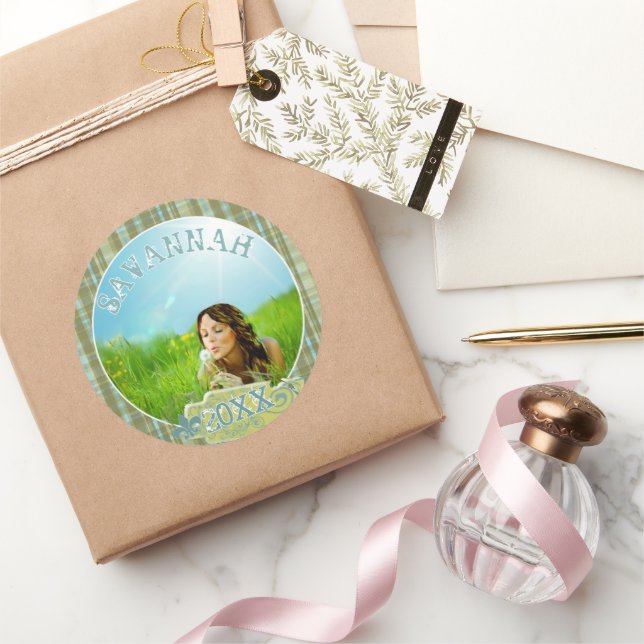 Stickers photo Plaid Graduation (Cadeaux)