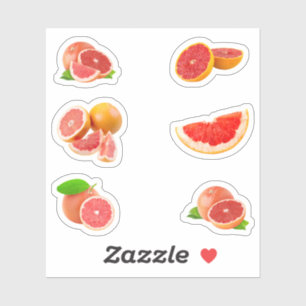 Stickers Pink Grapefruit
