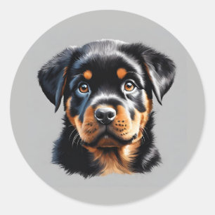 Stickers Pipette Rottweiler