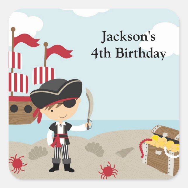 Stickers Pirate (Devant)