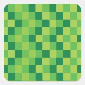 Stickers Pixel Vert - Personnalisez avec votre tex