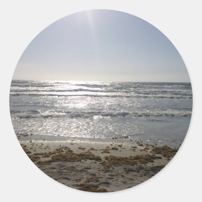 Stickers Plage Sunrise (Devant)