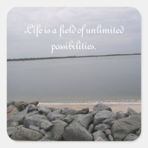 Stickers Plage Tranquille