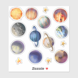 Stickers Planète