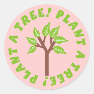 Stickers plante d'arbre